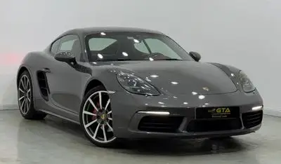 Porsche 718 Cayman S 2.5L A/T 2019 Porsche 718 Cayman S, Warranty, Full Service History, Low Kms, GCC