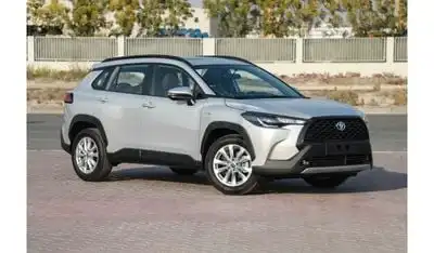 Toyota Corolla Cross 2024 TOYOTA COROLLA CROSS 1.8 Hybrid MID - SILVER inside RED | Export Only