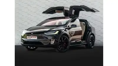 Tesla Model X CASH OFFER!!! TESLA MODEL X P 90D LUDICROUS MODE • 7-SEATER • FULLY LOADED • FULL SERVICE TESLA UAE