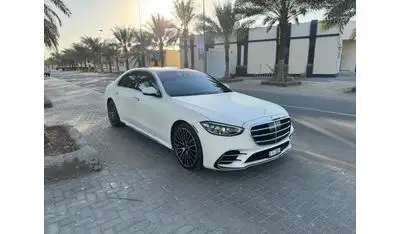 مرسيدس بنز S 500 4matic Long Full option in perfect condition