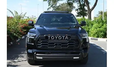 تويوتا سيكويا 2025 MODEL TOYOTA SEQUOIA TRD PRO i-FORCE MAX HYBRID V6 3.5L TURBO 4WD 7-SEATER AUTOMATIC
