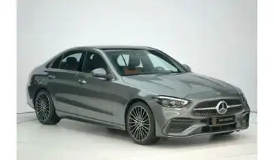 مرسيدس بنز C200 Mercedes-Benz C 200 Premium Plus | 2025 GCC 0km | 5 Years Agency Warranty | AMG Package