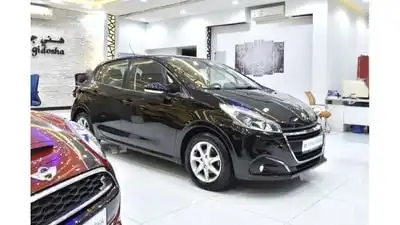 بيجو 208 EXCELLENT DEAL for our Peugeot 208 1.6L ( 2019 Model ) in Black Color GCC Specs
