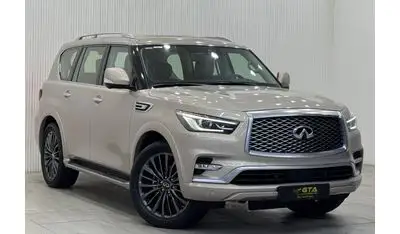 Infiniti QX80 Luxury 8st 5.6L 2022 Infiniti QX80 Luxury, 2027 Infiniti Warranty + Service Pack, Fully Loaded, 8 Se