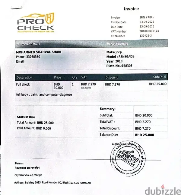 جيب رينيجيد 2018