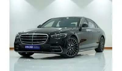 مرسيدس بنز S 500 Mercedes-Benz S-Class S 500 4MATIC Sedan long 5Y Gargash Warranty Service Contract