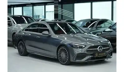 مرسيدس بنز C200 Mercedes-Benz C 200 Premium Plus | 2024 GCC 0km | 5 Years Agency Warranty | AMG Package