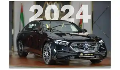 مرسيدس بنز E200 Mercedes-Benz E 200 | 2024 GCC 0km | Agency Warranty | AMG Package | Wooden Trim | 360 View
