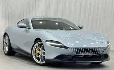 فيراري روما *Appointment Only* 2022 Ferrari Roma, May 2027 Ferrari Warranty, May 2029 Ferrari Service Pack, GCC