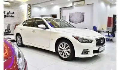 Infiniti Q50 EXCELLENT DEAL for our Infiniti Q50 2.0t ( 2017 Model ) in White Color GCC Specs
