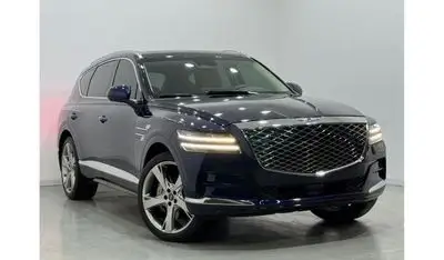 جينيسس GV80 Royal 3.5L AWD 2022 Genesis GV80, 2027 Genesis Warranty + Service Pack, Full Options, Low Kms, GCC