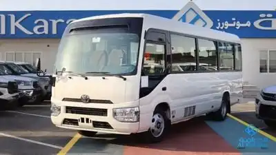 Toyota Coaster 4.2L V6 Diesel Engine Manual Drive 5-Speed 23 Seater, fabric Seat Radio AM/FM Digital Clock Air Bags