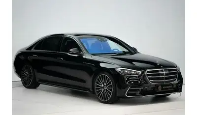 مرسيدس بنز S 580 Mercedes-Benz S 580 | 2025 GCC 0km | 5 Years Agency Warranty | AMG Line | Exclusive package