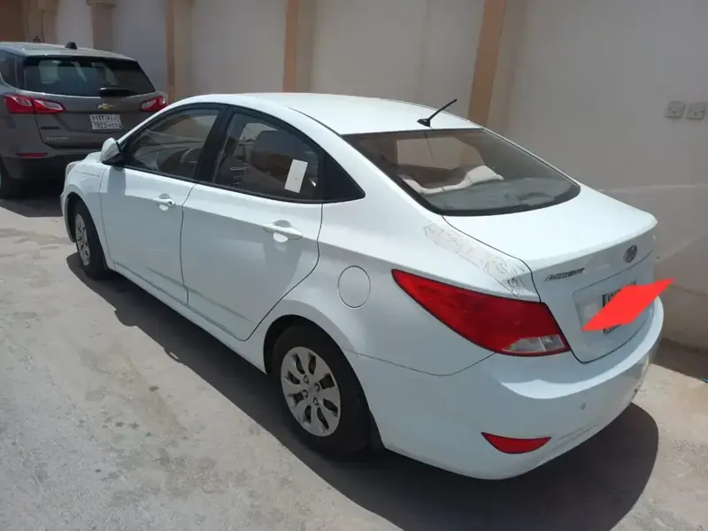 هيونداي اكسنت 2016 بدون اى حوادث او رش