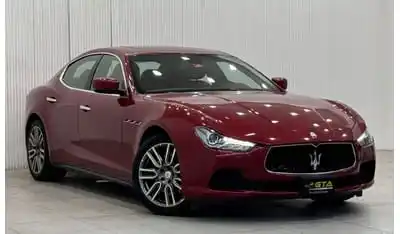 مازيراتي جيبلي 2016 Maserati Ghibli Ermenegildo Zegna Edition, Service Package, Full Service History, GCC