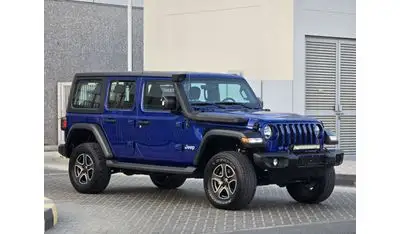 Jeep Wrangler Unlimited Sport 3.6L A/T JEEP WRANGLER UNLIMITED 2020 GCC GOOD CONDITION INSIDE OUT SIDE