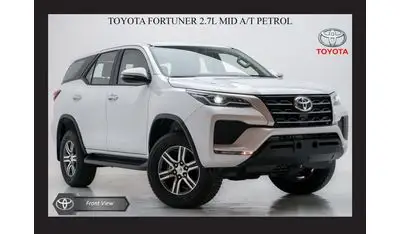 تويوتا فورتونر 2.7L EXR TOYOTA FORTUNER 2.7L 4x2 MID A/T PTR 2023 Model Year