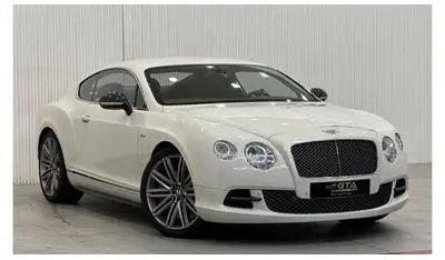 Bentley Continental GT 2014 Bentley Continental GT Speed W12, Service History, Very Low Kms, GCC