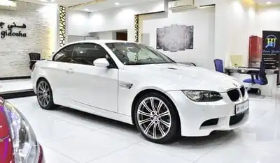 BMW M3 EXCELLENT DEAL for our BMW M3 Convertible ( 2011 Model ) in White Color GCC Specs