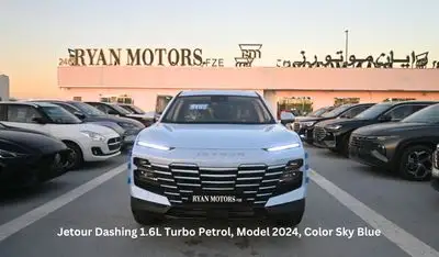 Jetour Dashing Jetour Dashing 1.6L Turbo Petrol, Model 2024, Color Sky Blue