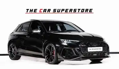 Audi RS3 TFSI quattro 2.5L Sportback 2022-AUDI RS3-GCC-FULL AL NABOODA SERVICE HISTORY-WARRANTY TILL JULY 202
