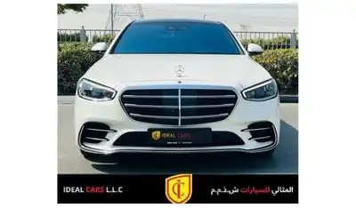Mercedes-Benz S 500 4M MERCEDES S500 GCC SPECS YEAR 2021 UNDER WARRANTY & FULL SERVICE HISTORY FLEXIBLE DOWN PAYMENT EMI