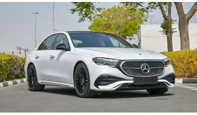 مرسيدس بنز E200 Mercedes-Benz E200 Premium Plus | AMG Night Package | Super Screen | Fully Loaded | Opalite white |