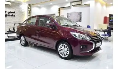 Mitsubishi Attrage EXCELLENT DEAL for our Mitsubishi Attrage ( 2021 Model ) in Burgundy Color GCC Specs