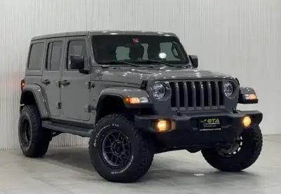 جيب رانجلر Unlimited Sport 3.6L A/T 2021 Jeep Wrangler Unlimited Sport, Warranty, Full OFFROAD-ZONE Service His