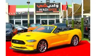 فورد موستانج -PREMIUM  CONVERTIBLE //DIGITAL -RADAR --EXHAUST MODE// NICE COLOR -LOW MILEG
