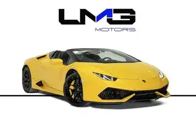 Lamborghini Huracan 2 YEARS WARRANTY AND SERVICE PACKAGE | HURACAN SPYDER LP 610-4 | GIALLO INTI | IMMACULATE CONDITION