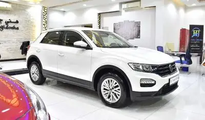 Volkswagen T ROC EXCELLENT DEAL for our Volkswagen T-ROC ( 2021 Model ) in White Color GCC Specs