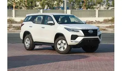 تويوتا فورتونر 2024 TOYOTA FORTUNER 2.4 LOW - PLATINUM WHITE PEARL inside QUARTZ | Export Only