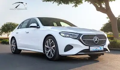 مرسيدس بنز E200 2.0L RWD GCC, 0Km, With 2 Years Unlimited Mileage Warranty & 3 Years Service @ Official Dealer