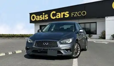 Infiniti Q50 3.0T Sport Black Edition Full Option 3.0L V6 GCC 2021 Low Mileage in Perfect Condition
