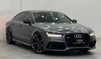 أودي RS7 TFSI Performance 4.0L 2016 Audi RS7 Quattro, Full Service History, Carbon Fiber Package, Excellent C