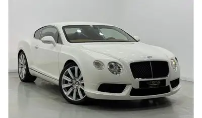 Bentley Continental GT V8 2013 Bentley Continental GT V8, Service History, Low Kms, Excellent Condition, GCC