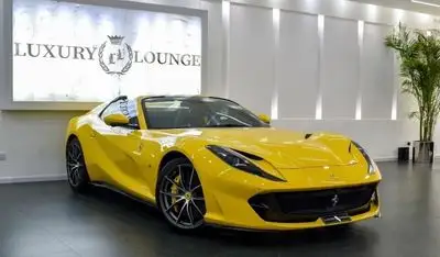 فيراري 812 GTS FERRARI 812 GTS 2022 GCC WITH WARRANTY AND CONTRACT SERVICE - AL TAYER. IN EXCELLENT CONDITION