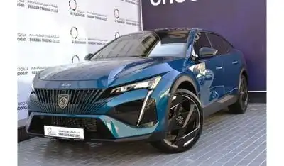 Peugeot 408 AED 1759 PM | GT 1.6L TC 2025 GCC AUTHORIZED DEALER WITH MANUFACTURER WARRANTY UP TO 2029 OR 100K KM