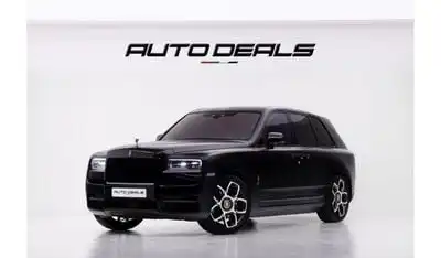 Rolls-Royce Cullinan Black Badge | GCC | Warranty | Service Contract | Picnic Seats | Starlight