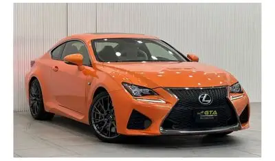 لكزس RC F 2015 Lexus RC-F, Full Lexus Service History, Low Kms, Carbon Fiber Package, Excellent Condition, GCC