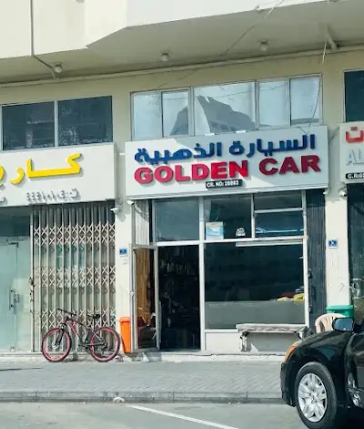 Golden car