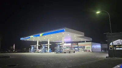 محطة نفط عمان الهوب