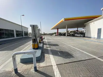 العذيبه محطة وقود شل