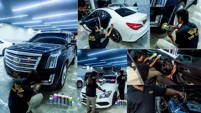 العازل و الحماية وتلميع السيارات مركزالوسامللعنايةبالسيارات Alwesam Car Care Center Salwa