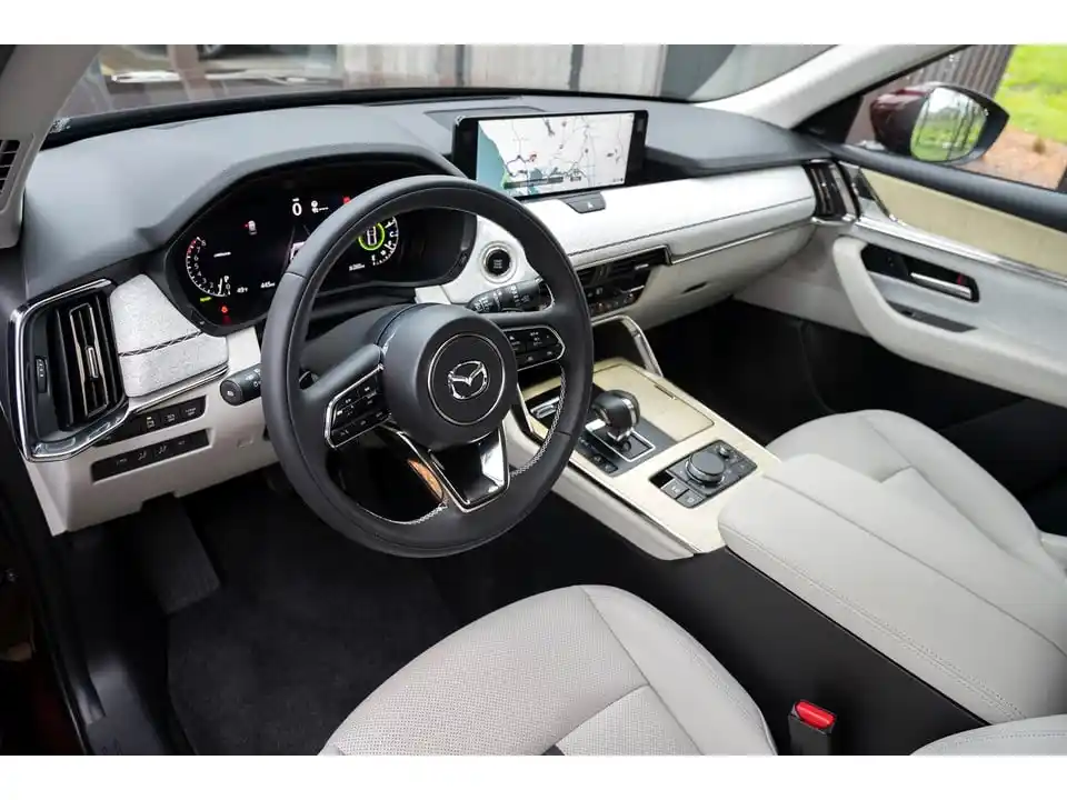 Mazda CX90 2026 on-road driving performance showcase for Oman buyers