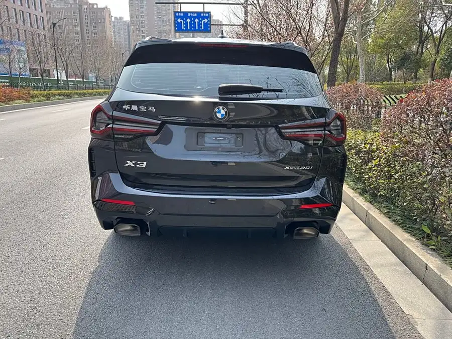 بي إم دبليو X3 طراز 2023 تحديث xDrive30i الطراز الرائد حزمة M ليل