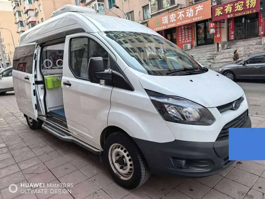 Ford Transit 2019 2.0T Gasoline Van Mid-wheelbase Mid-roof 3-seater National VI