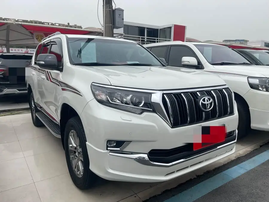 2019 تويوتا برادو 3.5 لتر أوتوماتيكي TX-L النسخة المميزة إطار احتياطي مثبت بالخلف