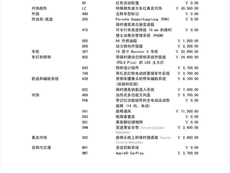 Porsche 718 2022 Boxster 2.0T